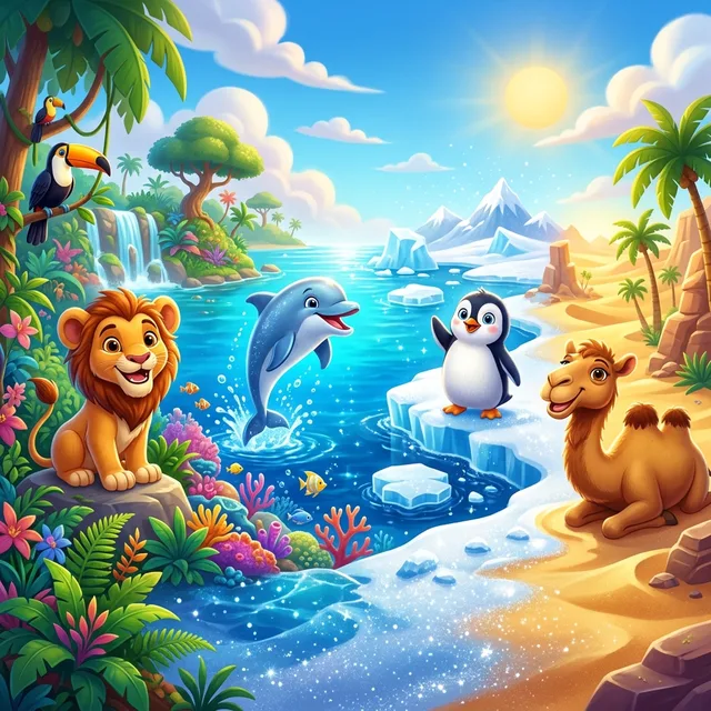 Animal Habitats World — Animal Habitats Explorer