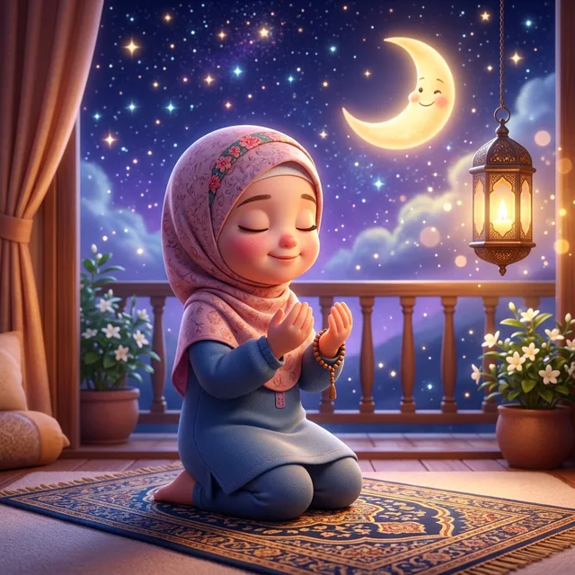 Child Dua Manners — Daily Prayers & Invocations — Free Educational Kids Game Online