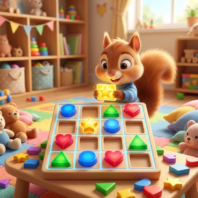 Shape Sudoku Puzzle Kids — Kid Shape Sudoku