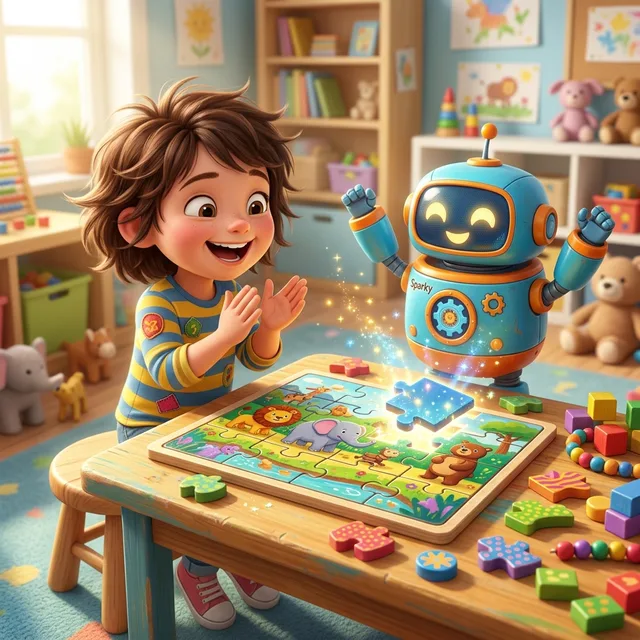 Puzzle Apple — Jigsaw Puzzle for Kids