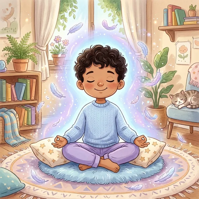 غلاف قصة اهْدَأْ يَا عُمَرُ للأطفال — قصص اطفال قبل النوم ومصورة هادفة