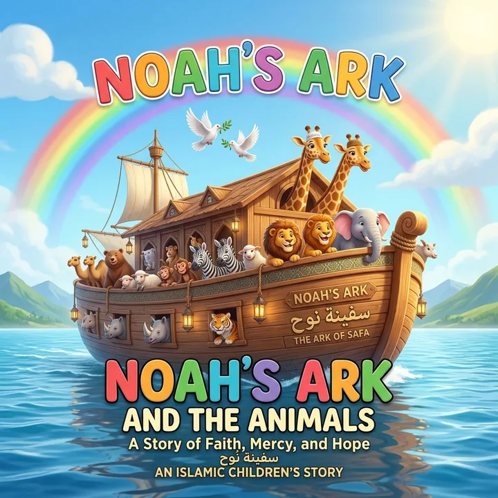 Noah Ark Animals — Illustrated Moral Story for Children