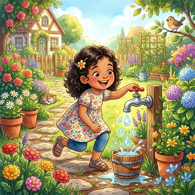 Salma And Water — Illustrated Moral Story for Children